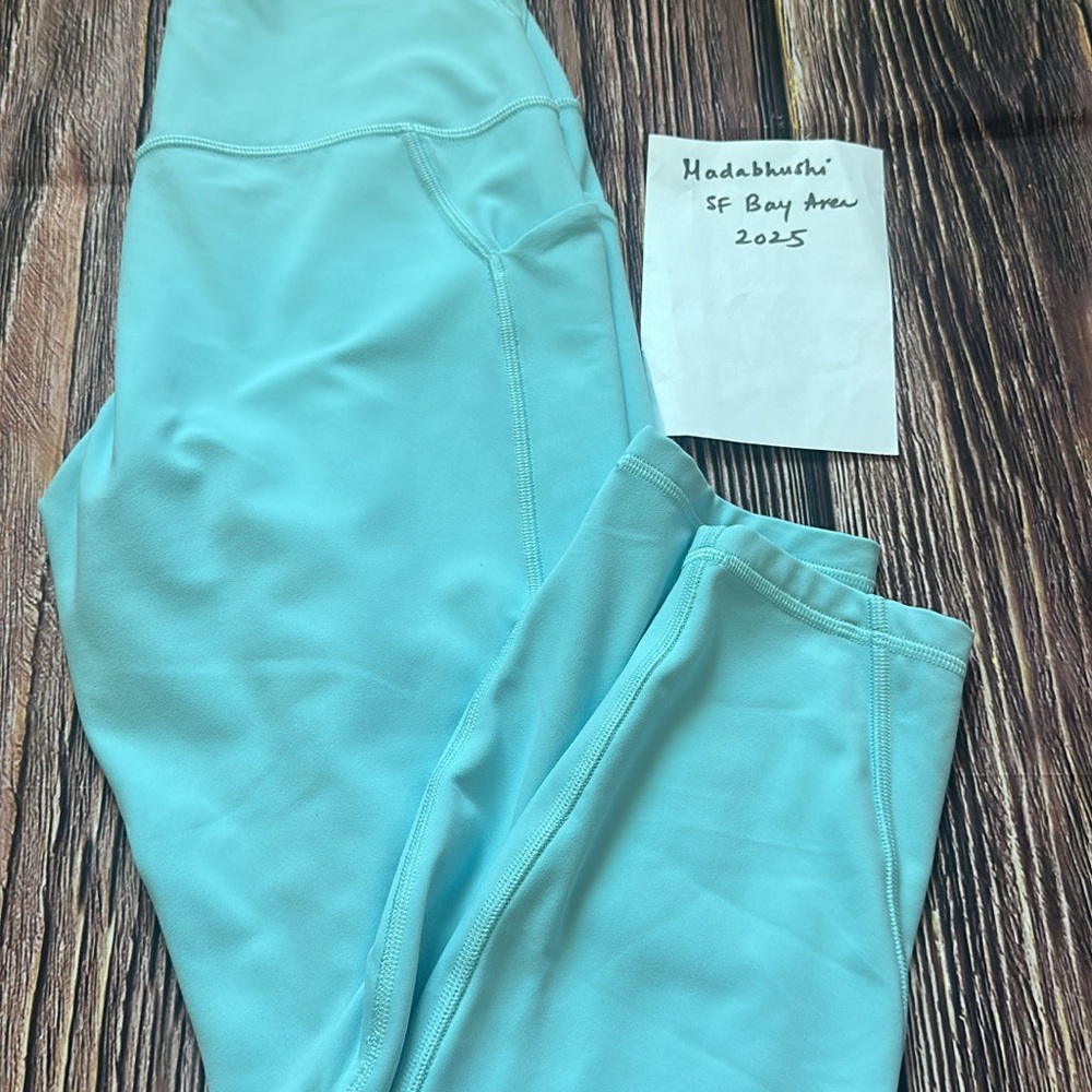 Lululemon Athletica Icy Blue High-Rise Leggings